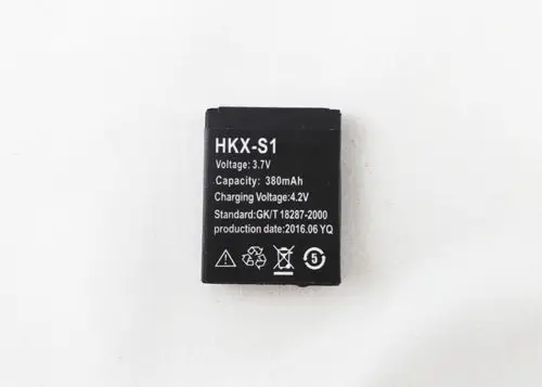 Октелект HKX-S1 батарея смарт-часы телефон 380 мАч батарея долгое время ожидания батарея HKX-S1