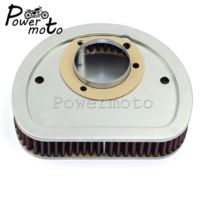 

For Harley FXSB FLST FXST FXD Softail Dyna Fat Boy Fat Bob 2007-2015 Motorcycle Red Air Filter High-Flow Air Cleaner Intake
