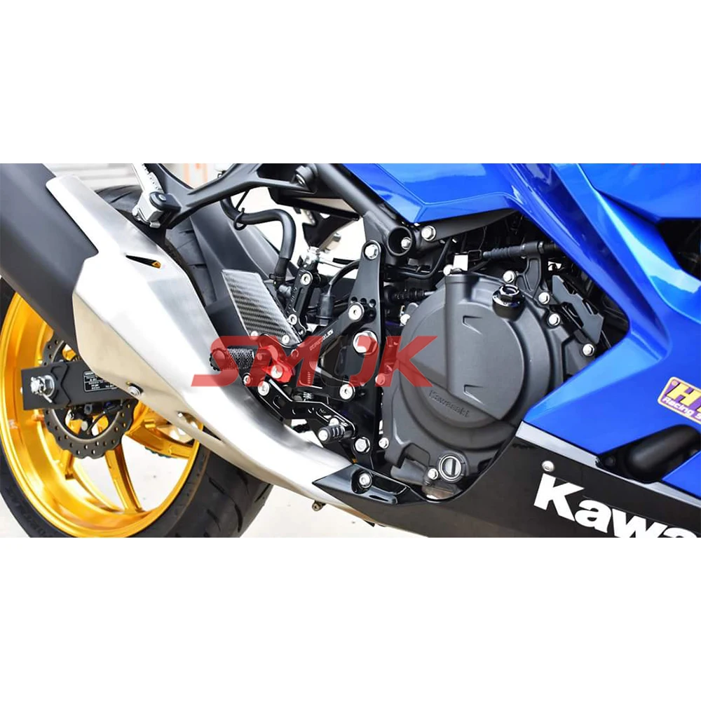 SMOK аксессуары для мотоциклов CNC алюминиевый сплав задний Набор Rearset подставка ног