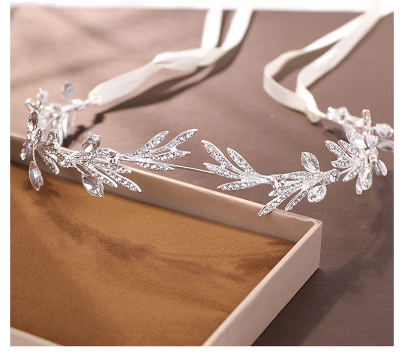 

Wedding Sweety Simple Korean Headband Crystal Elegance Bridal Women Princess Hair Jewelry Gifts Girls Hairwear Accessories