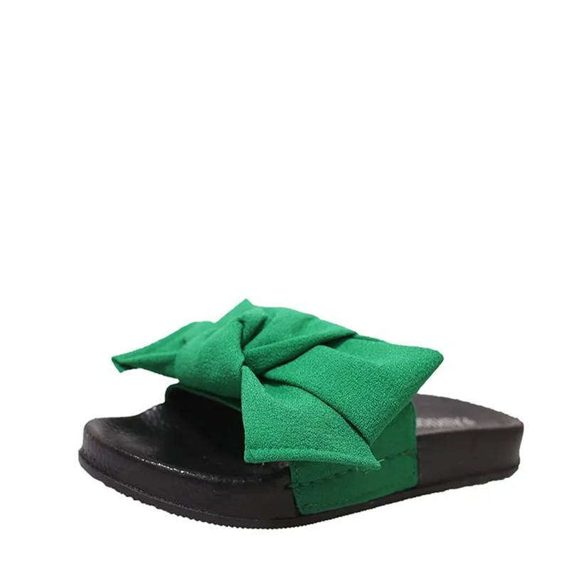 

2019 new slippers female summer bow summer sandals slippers indoor outdoor flip flops beach shoes women fashion shoes