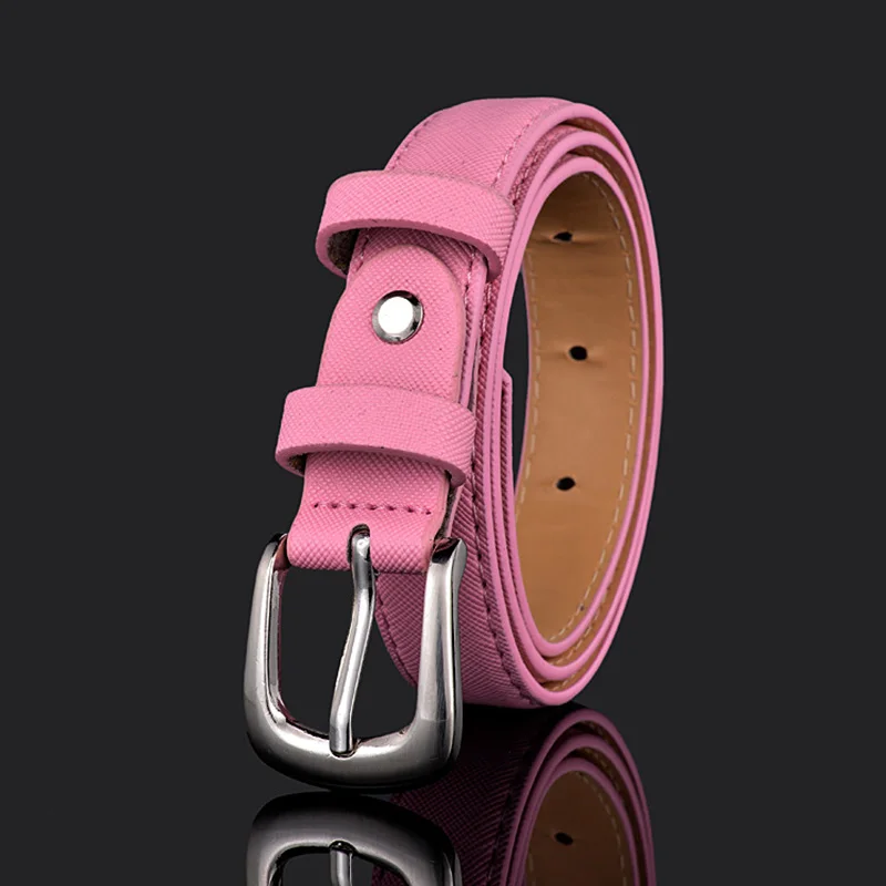 pink PU cross style Модные детские кожаные ремни для мальчиков и девочек; Детские дизайнерские брюки с поясом на талии; джинсовые брюки; белые Ceinture Z30 - Цвет: pink PU cross style