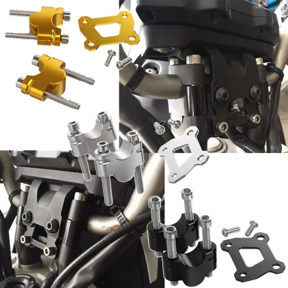 Для YAMAHA MT07 FZ07 Руль Riser Mount Clamp MT FZ 07 мото клетка Tracer 700 Raiser 25 мм Up Adapter 2014 2015 2016