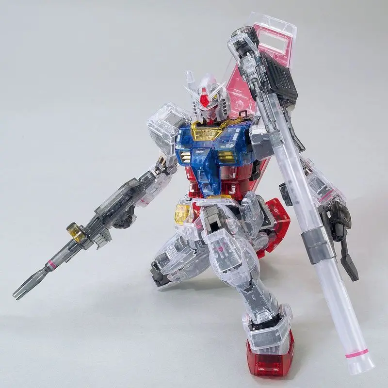 Bandai Shanghai Токио Gundam Base Limited 1/100 мг RX 78 2 3 0 цветная прозрачная экшн фигурка детская