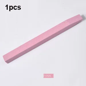 1pcs Pink 1 шт/2 шт, кварцевые палочки для ногтей Bluestone, профессиональный Гель-лак для ногтей, буферные файлы, шлифовка, сделай сам, маникюрные инструменты для ногтевого салона - Цвет: 1pcs Pink
