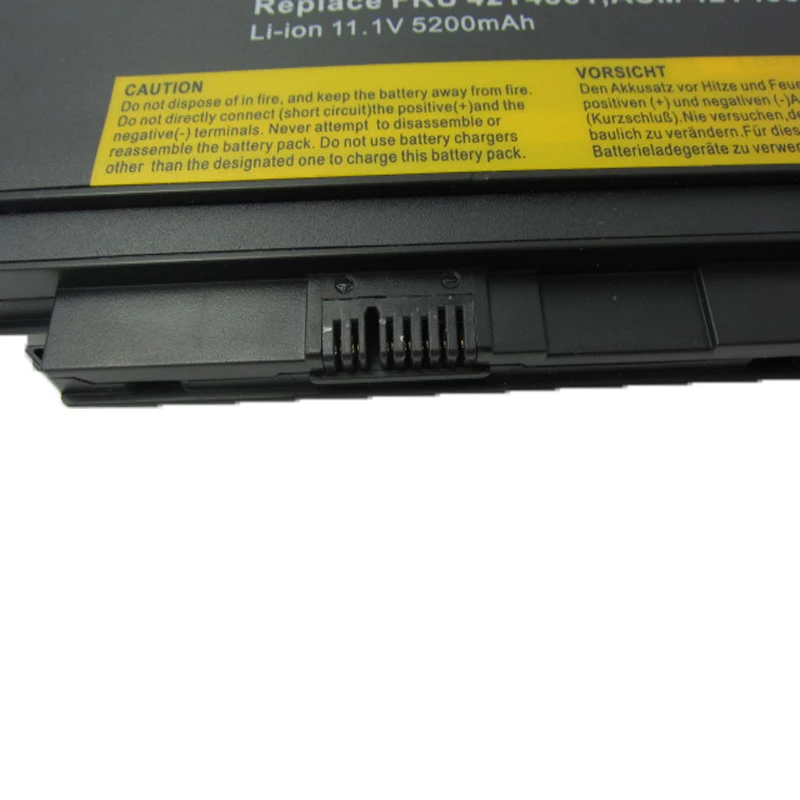 HSW 5200 мАч 6 ячеек Новый ноутбук батарея forthinkpad X220 X220i X220s 42T4863 42T4865 42T4866 42T4867 42T4875