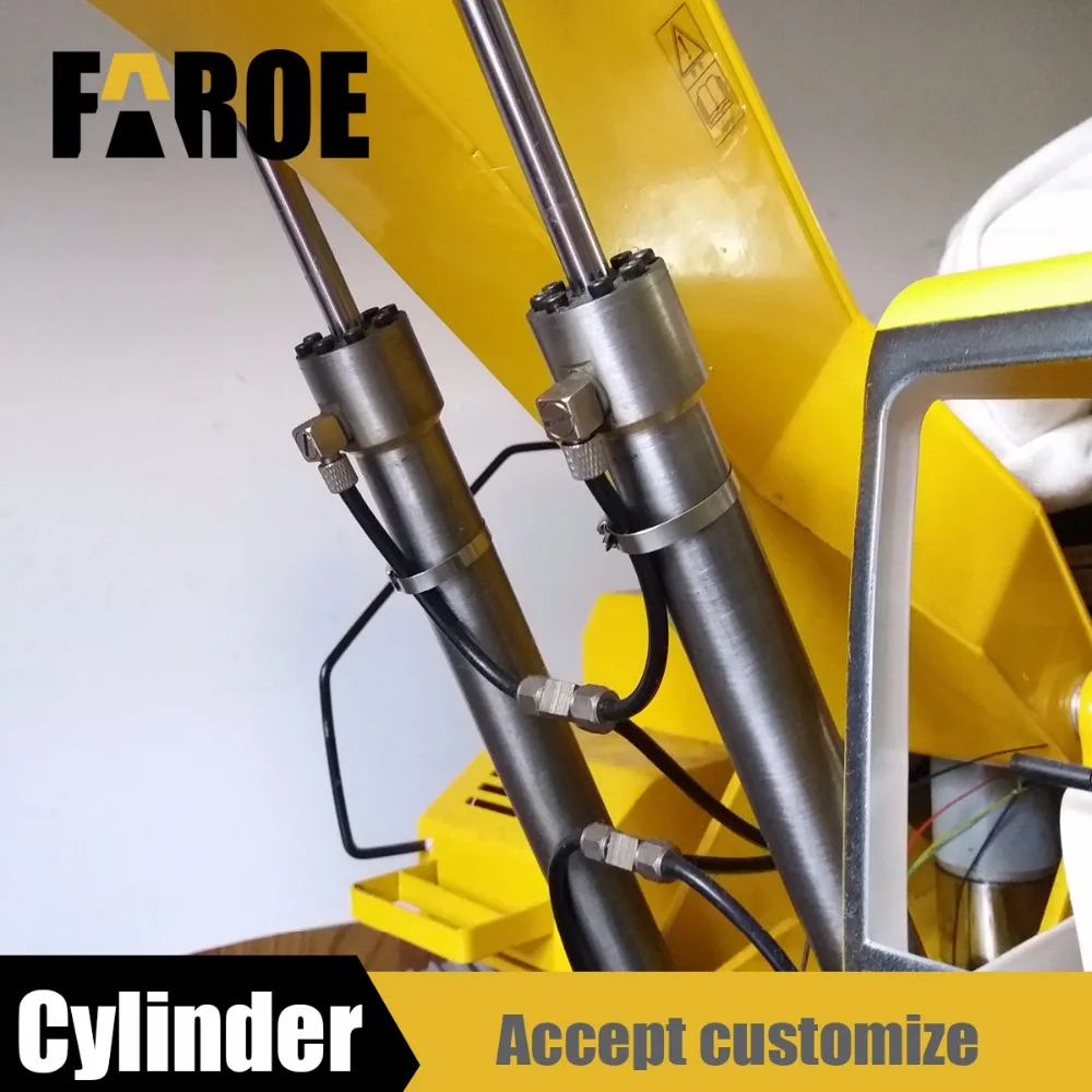 Миниатюрный гидравлический цилиндр для использования модели RC принимаем