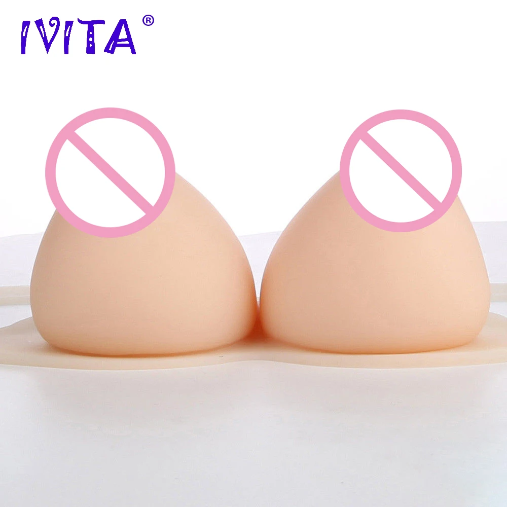 

IVITA 12KG Silicone Breast Forms Huge Realistic Fake Boobs For Crossdresser Shemale Transgender Drag-Queen Enhancer Cosplay