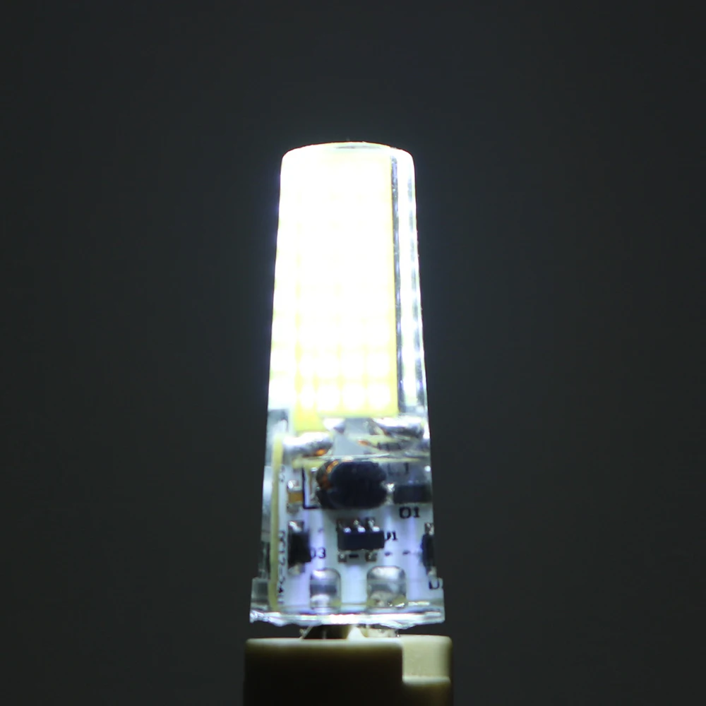 20 шт. Новый G4 COB светодиодный лампы ACDC 12V AC220V 5 Вт Светодиодный лампа с украшением в