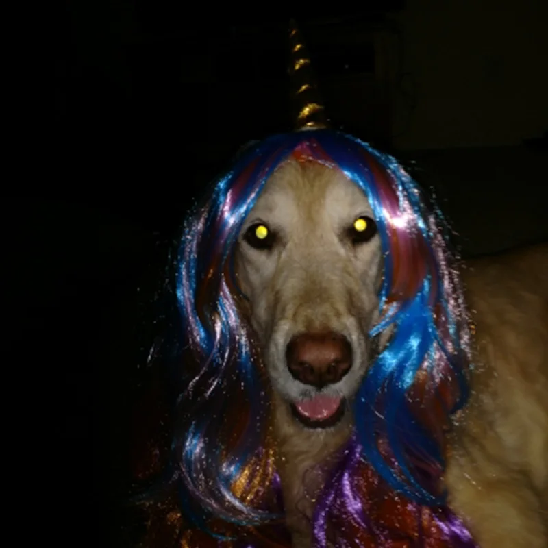 1 шт. Единорог парик Masque Photo Booth Волосы Радуга Unicornio aniversариo вечерние парики волосы