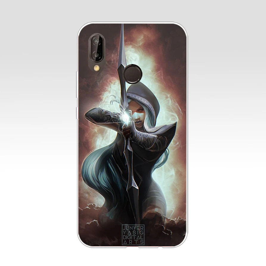 218SD dota 2 логотип мягкий Силиконовый ТПУ чехол для Honor 10 huawei p mate 10 20 30 lite y5 y6 prime - Цвет: 12