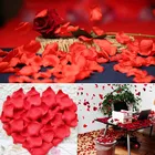 1000 шт Искусственные лепестки розы искусственные лепестки, Шелковый лепесток, свадебные конфетти, романтические свадебные декоративные аксессуары для вечеринок 7ZSH012