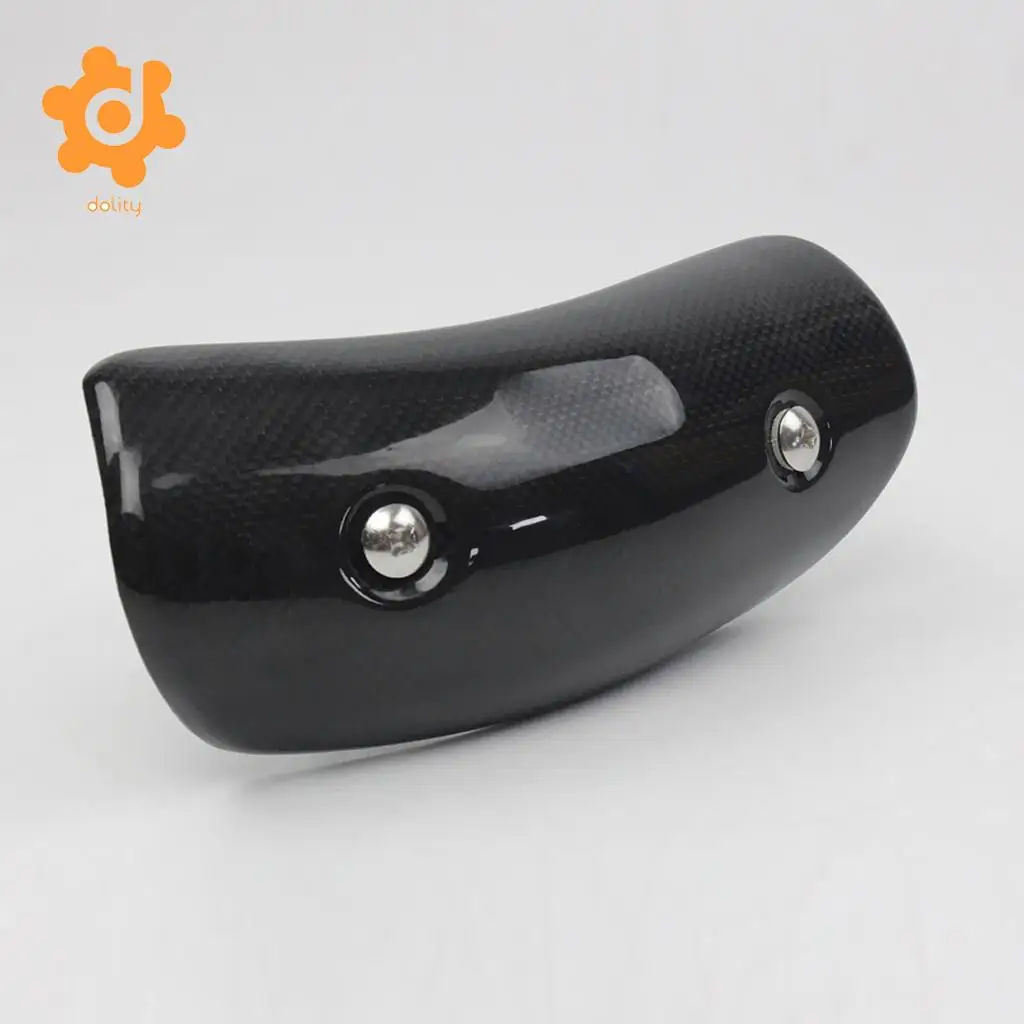 Мотоциклетная крышка глушителя из углеродного волокна защита от тепла|motorcycle exhaust
