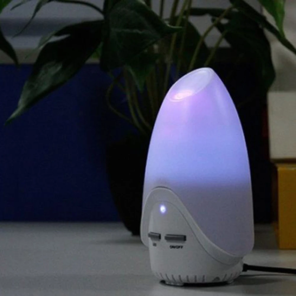 

Ultrasonic Humidifier Aromatherapy Air Purifier Cool Mist LED Humidificadores Difusores Aromaterapia Waterless Auto Shut-off