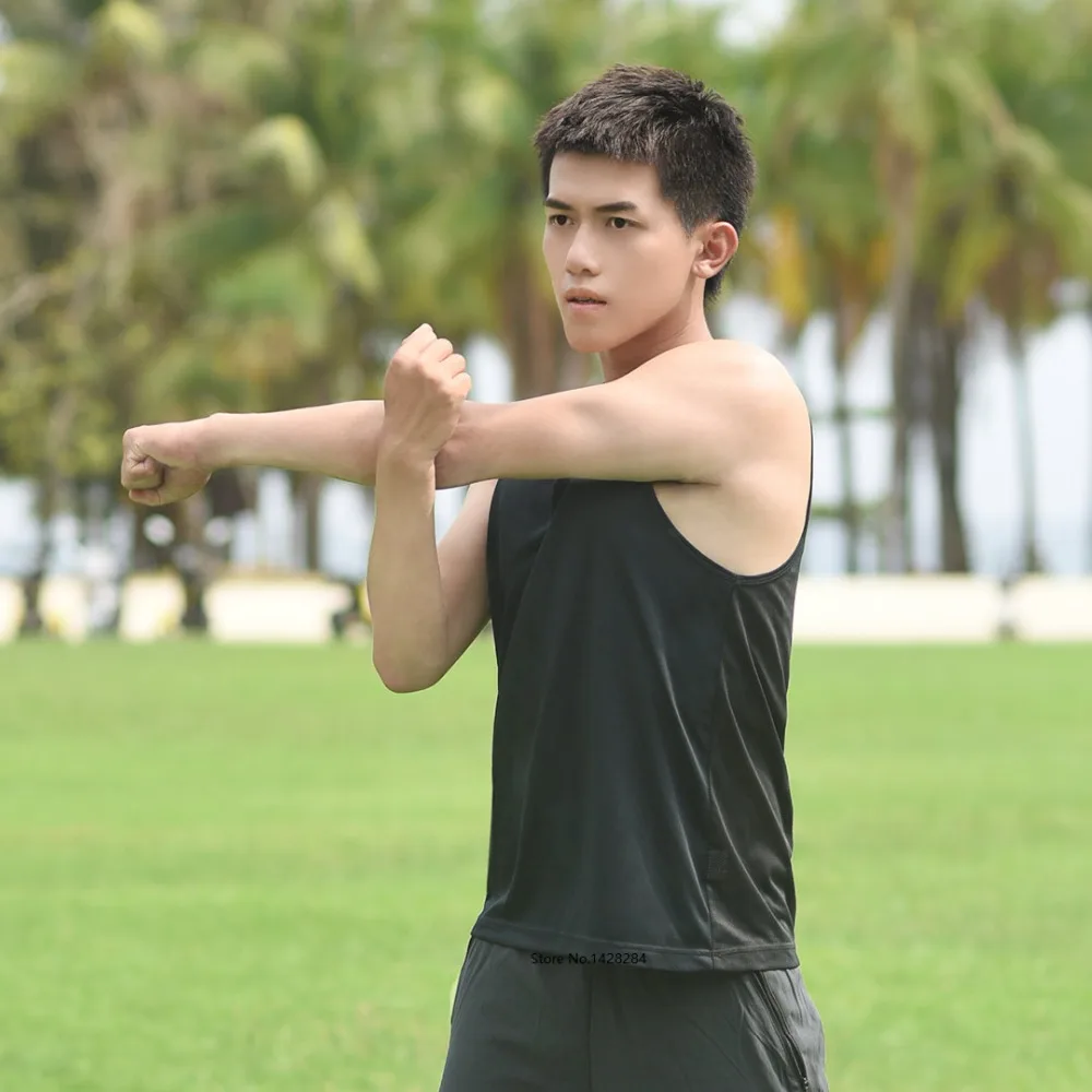 

Youpin Men's Sports Quick-drying Vest Sfot Moisture Absorption and Quick Drying Breathable Sleeveless Fitness Undershirt