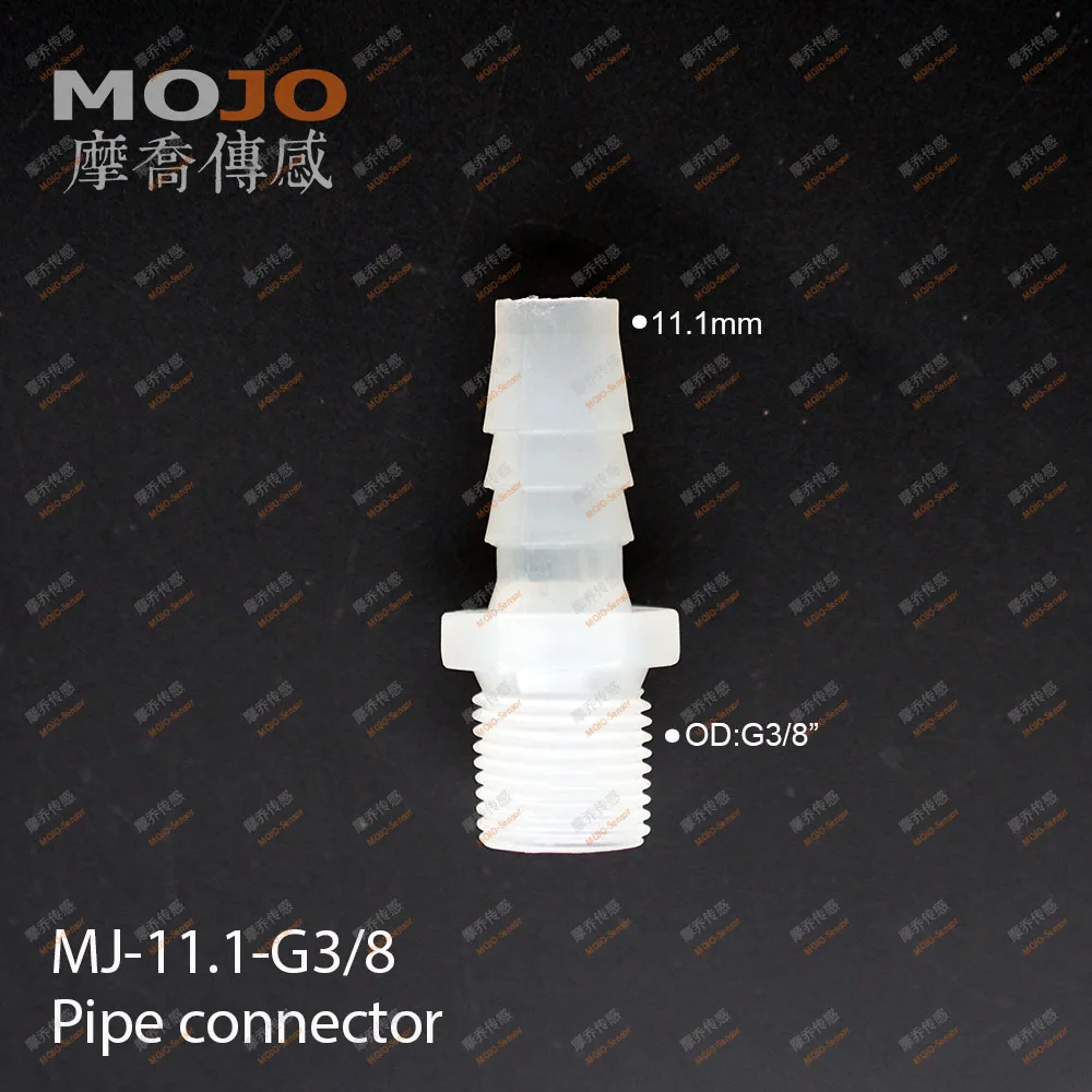 

2020 Free shipping(10pcs/Lots) MJ-11.1-G3/8 straight-through joint 11mm to G3/8" male thread connector pipe fitting