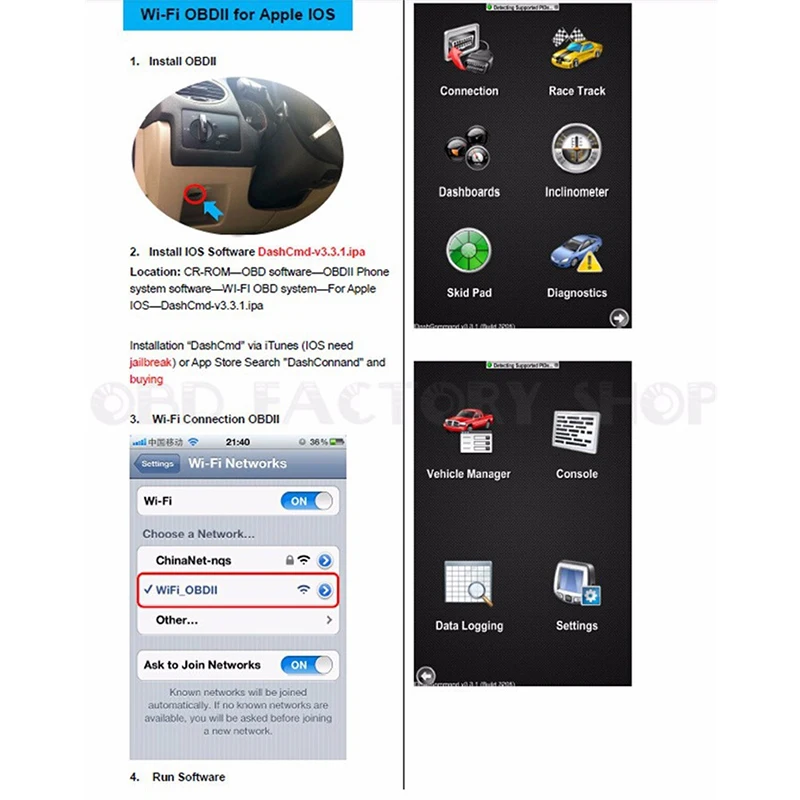 Новый easydiag Wi-Fi obd2 wifi CAN-bus интерфейс ELM 327 сканер obd 2 Поддержка Android/IOS/PC ELM327