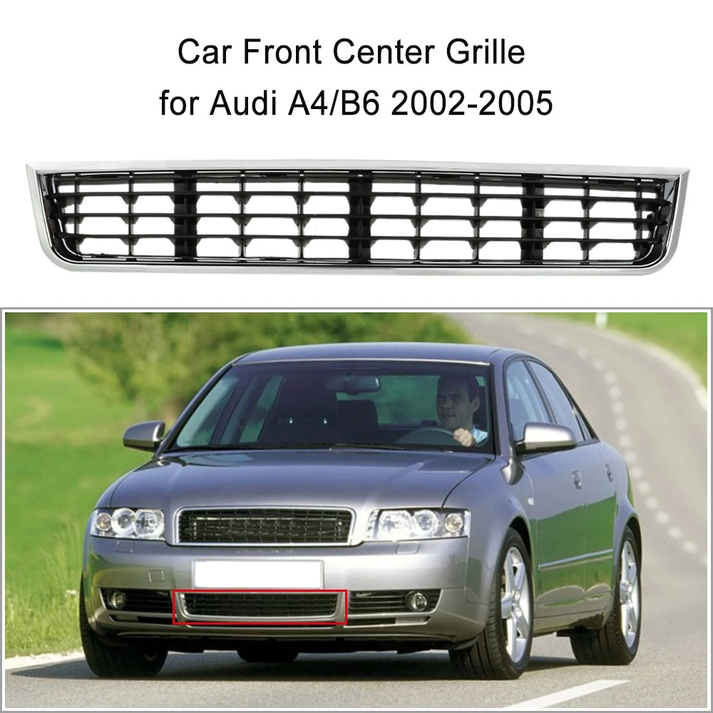 Автомобильные аксессуары передний и Нижний Бампер для Audi A4 B6 01 05 8E0807647|bumper grille|front