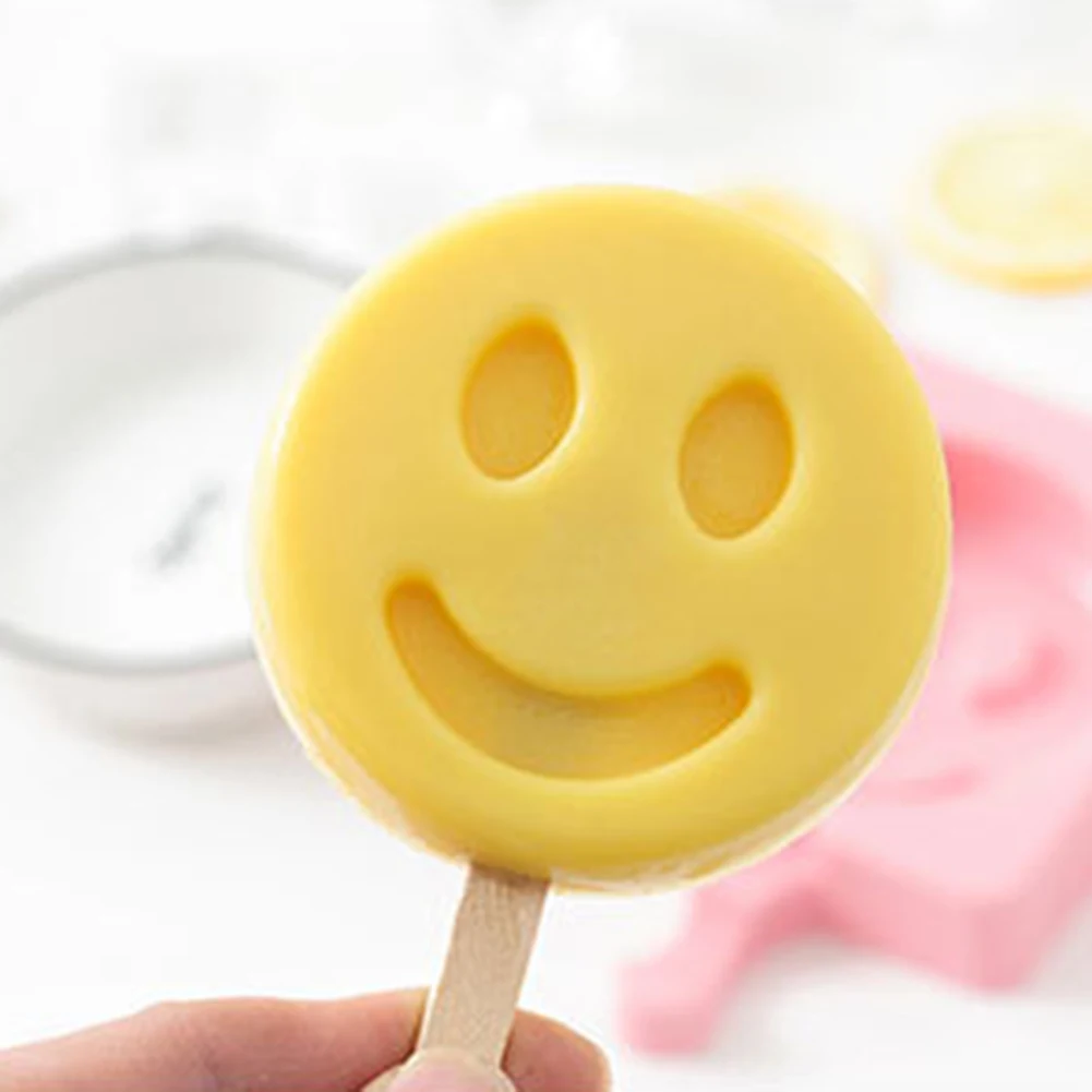 Мультфильм формы для мороженого Производитель Силиконовый толстый материал DIY формы для кубиков льда формы для десерта лоток с фруктовым мороженым