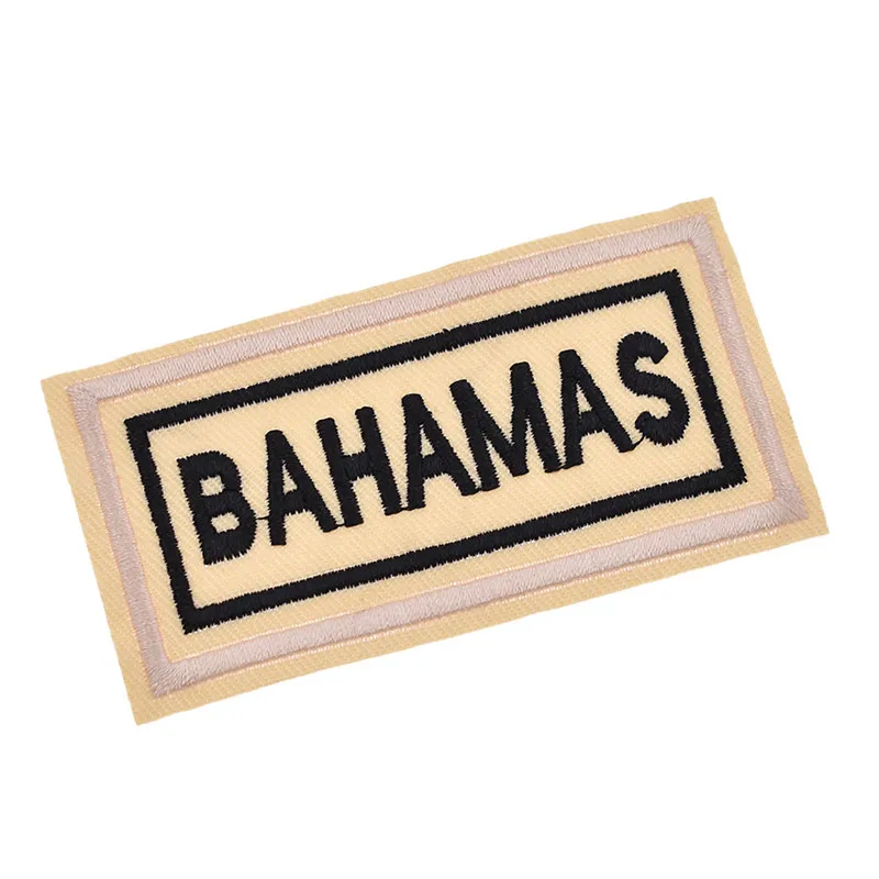 She Love 1 шт. черно белый цвет надпись нашивки Вышитые Симпатичные значки шитье