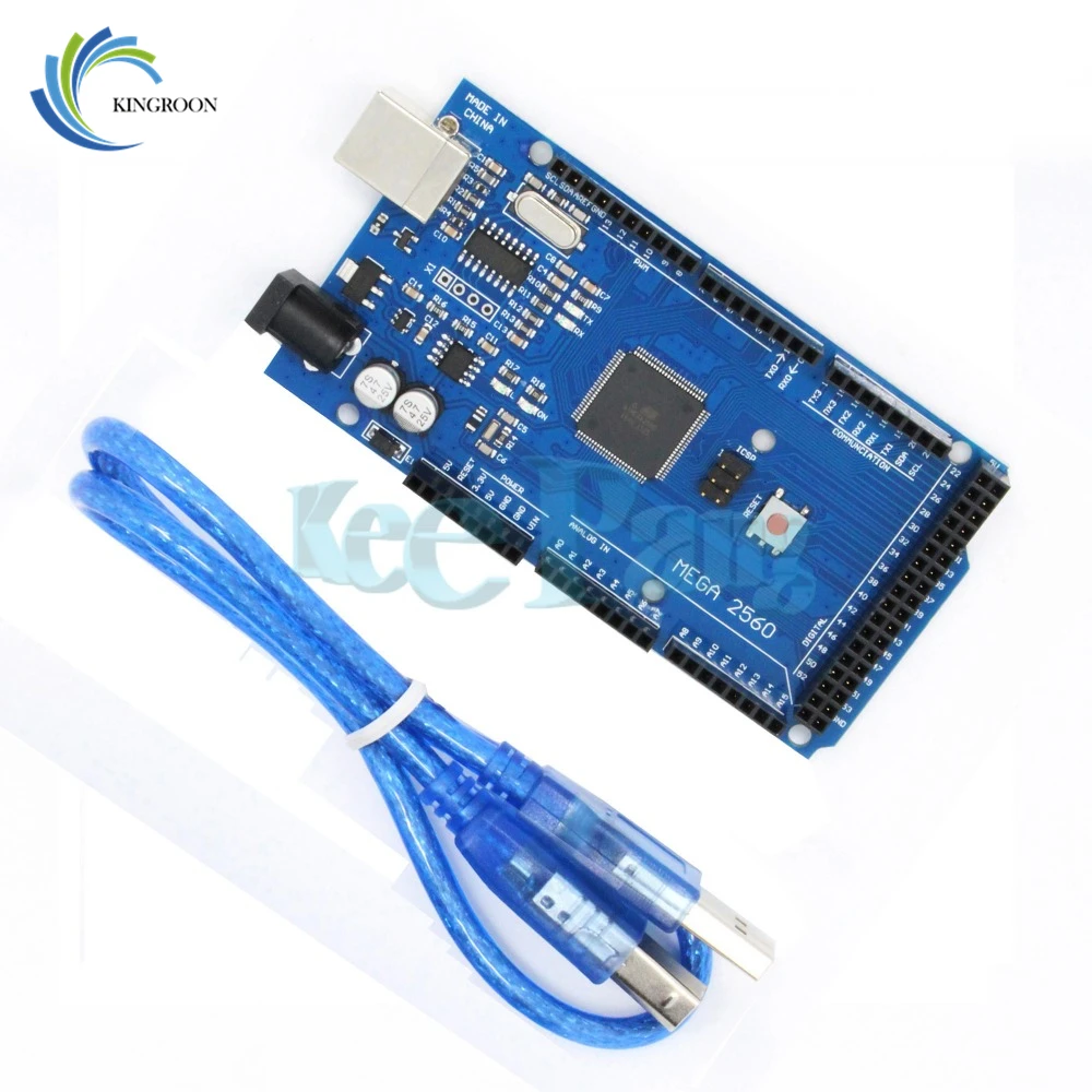 KINGROON Новый 3D Принтер Комплект RAMPS + 2004 ЖК контроллер MEGA 2560 R3 A4988 Драйвер