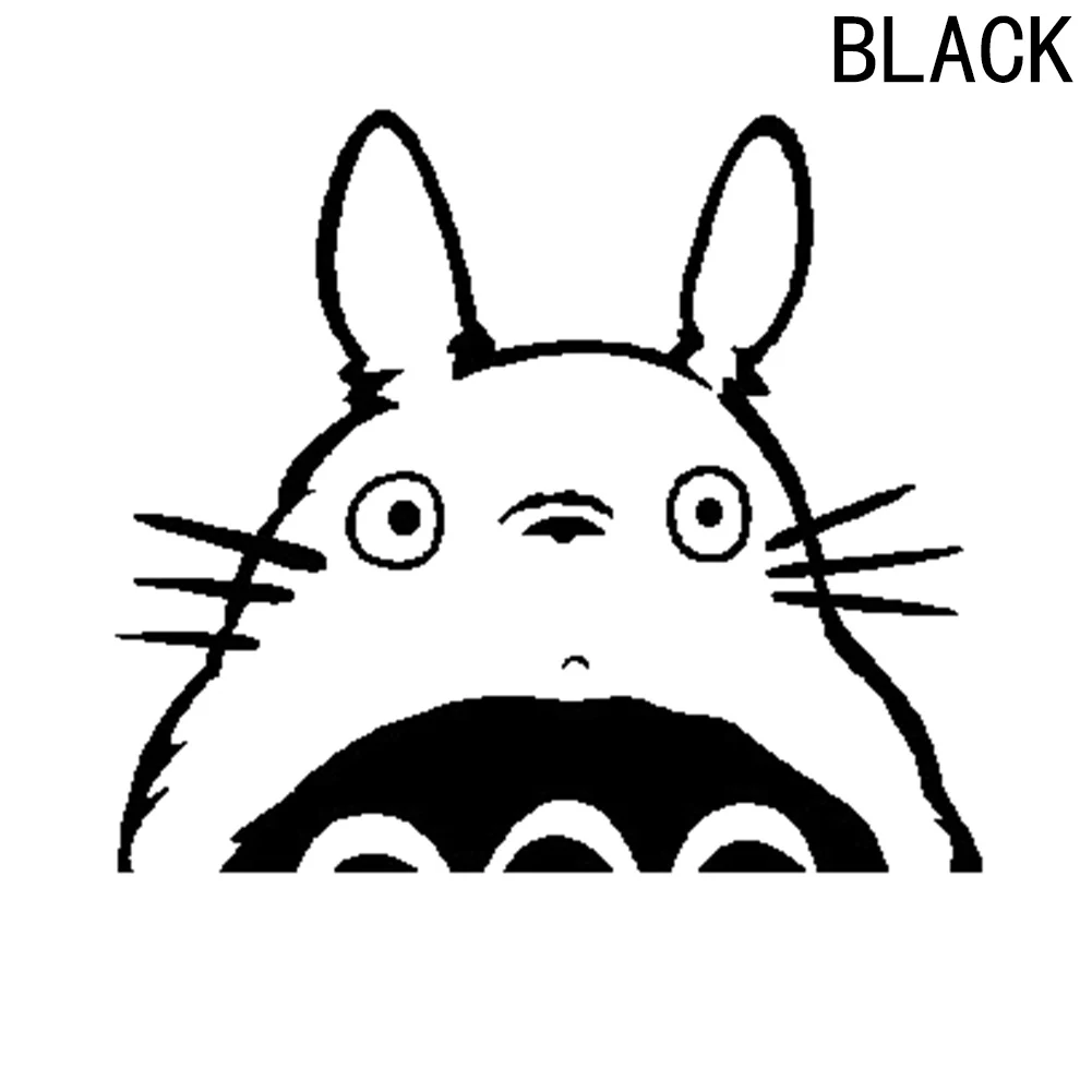 Новое поступление 2021 Виниловая наклейка Totoro серии с переключателем наклейки на
