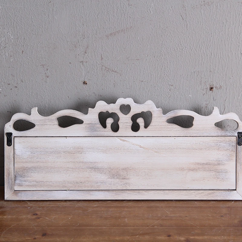 

Three/four Hook Retro Nostalgic Carved Wooden Wall Hook for Hanging Clothes Bag Hook Home Organizer Wall-mounted Decorative Hook