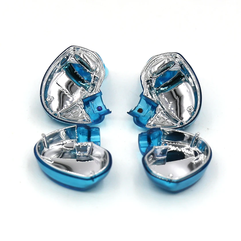 One pair Blue DIY Repair Housing Shell Cover Case For SE535 SE425 SE315 SE215 Earphone