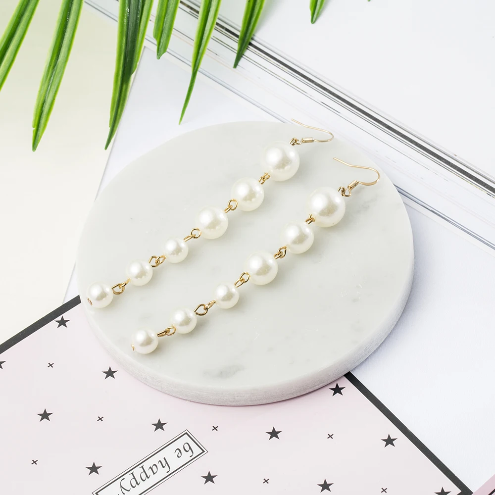 Женские серьги с подвеской в виде планшетов|long pearl earrings|earrings longexaggerated earrings |