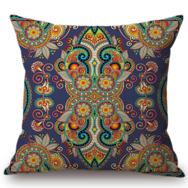 Декоративная подушка для дома с геометрическим рисунком пейсли|decorative designer
