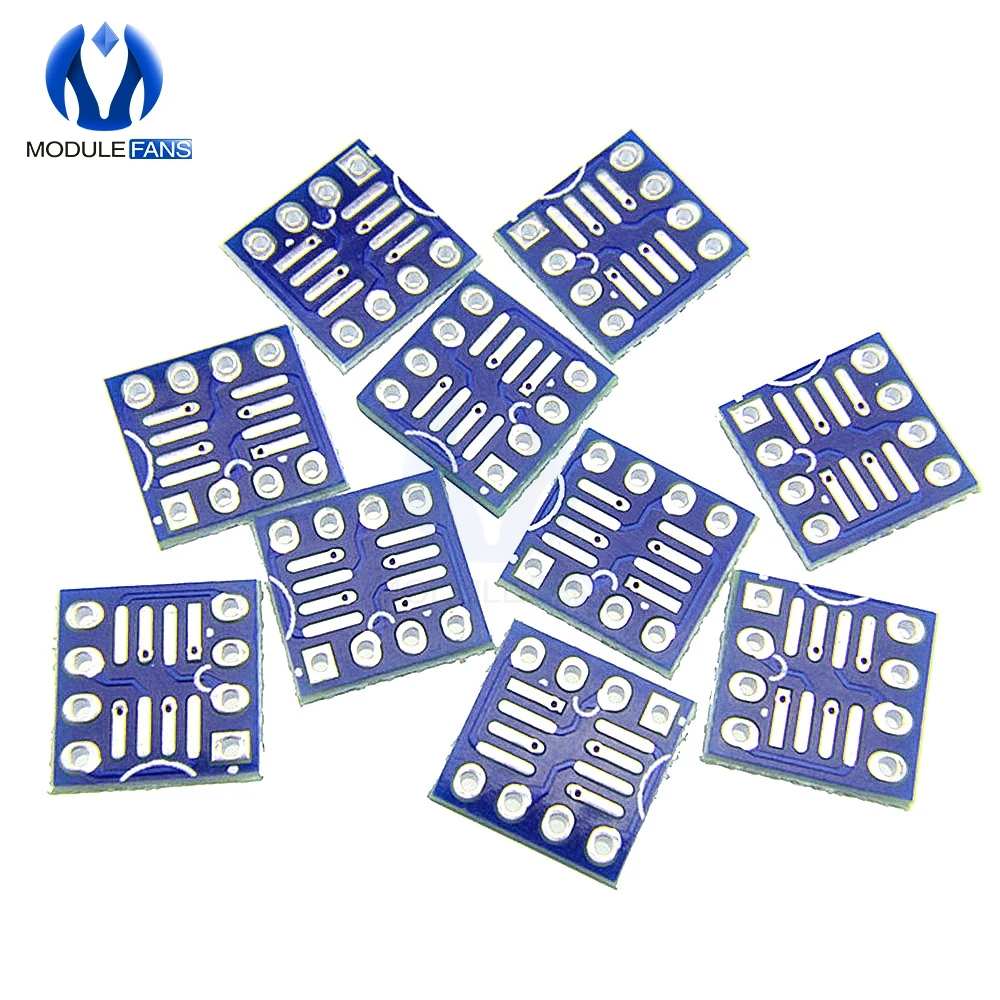 50 шт. SOP8 SO8 SOIC8 для DIP8 Interposer доска адаптер печатной платы пластина новый|soic8 to dip8|soic8