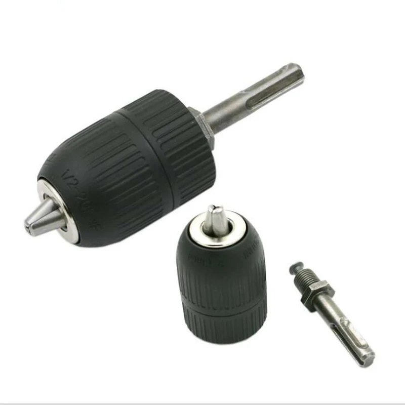 Prostormer 2-13MM Drill chuck Keyless Drilling Adapter Converter SDS Adaptor Hardware hammer drill Tool Accessories | Инструменты
