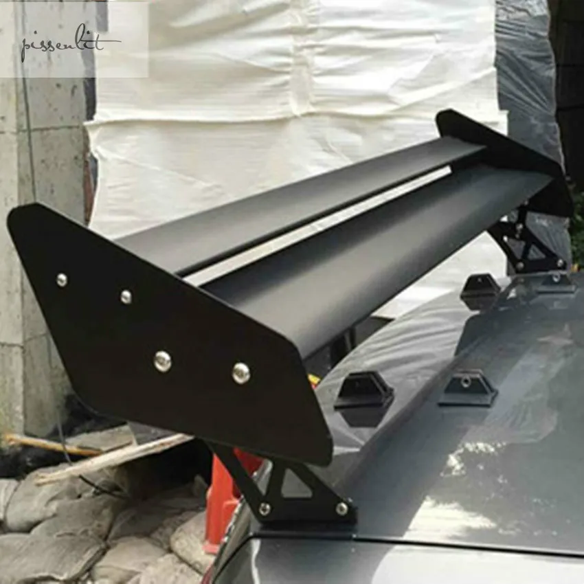 Универсальный автомобильный спойлер двухслойный для седана гоночного