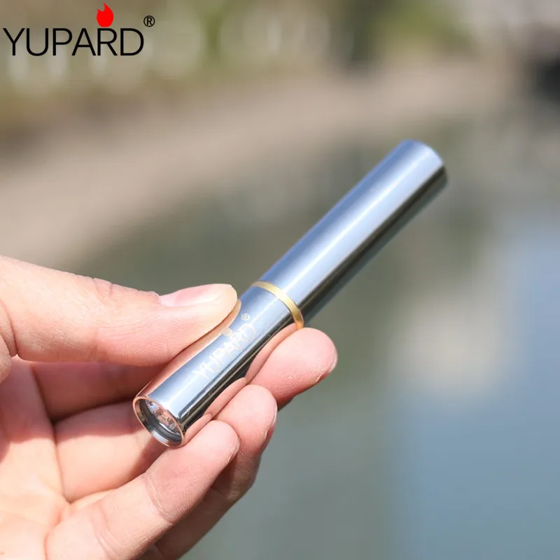 YUPARD Q5 светодиодный мини фонарь светильник фонарик 500Lms корпус из нержавеющей