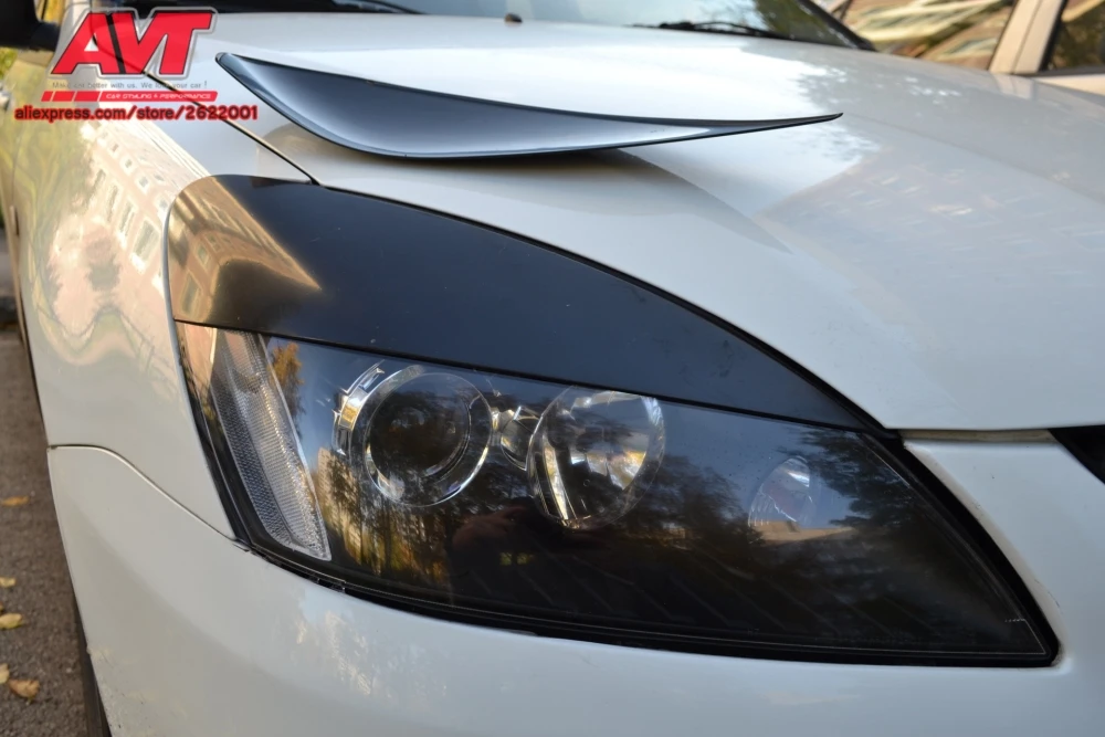 Cilia брови широкие для Mitsubishi Lancer IX 2003-2009 ABS пластиковые молдинги светильник s дизайн