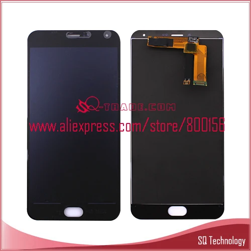Мобильный телефон для Meizu M2 Note LCD дисплей с сенсорным экраном в сборе черные
