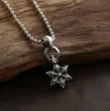 S925 стерлингового серебра ювелирные изделия ретро Тайский серебряный кулон