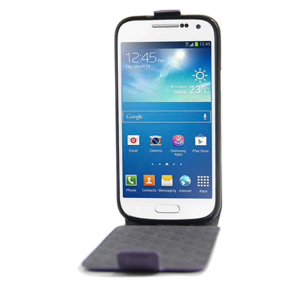 Роскошный кошелек Fundas HUDOSSEN для Samsung Galaxy S4 Mini i9190 кожаный чехол вертикальные флип