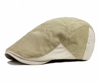 Новинка 2017 мужские и женские Gorras Planas берет Boinas в полоску плоские шапки модные для