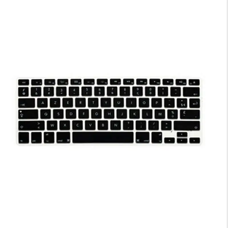 Чехол для клавиатуры AZERTY мягкий силиконовый чехол Mac Book Pro air 13 &quot15&quot 17 &quotMEAFO