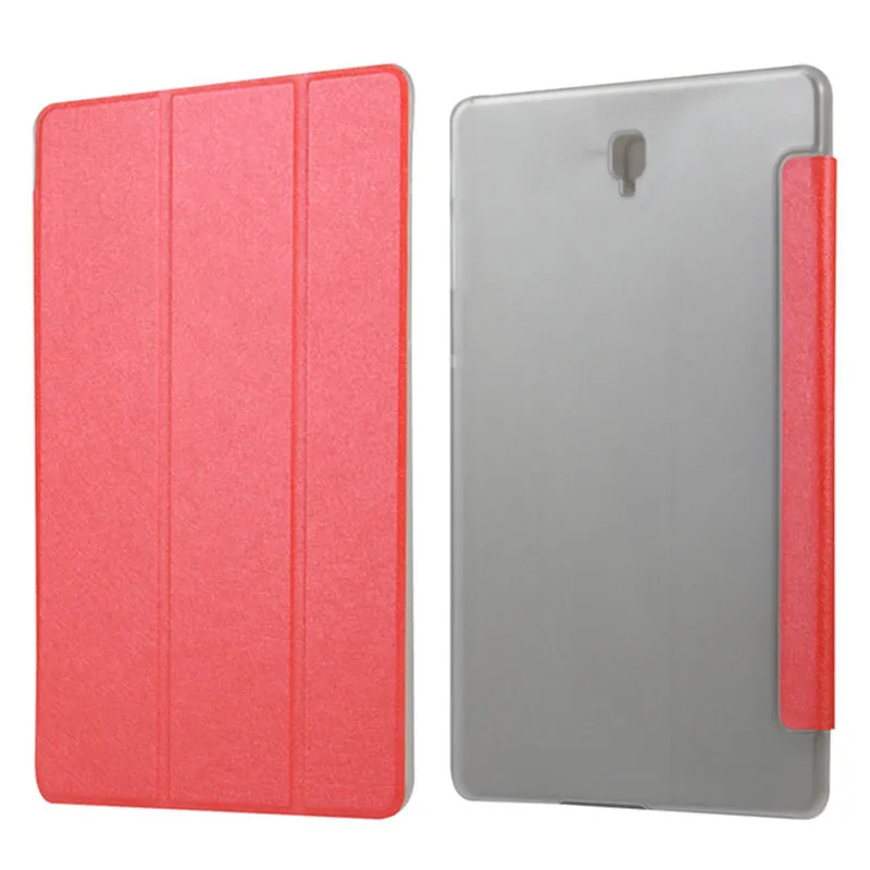Новый складной чехол книжка с подставкой для Samsung Galaxy Tab S4 10 5 T830 T835 T837 Прозрачный