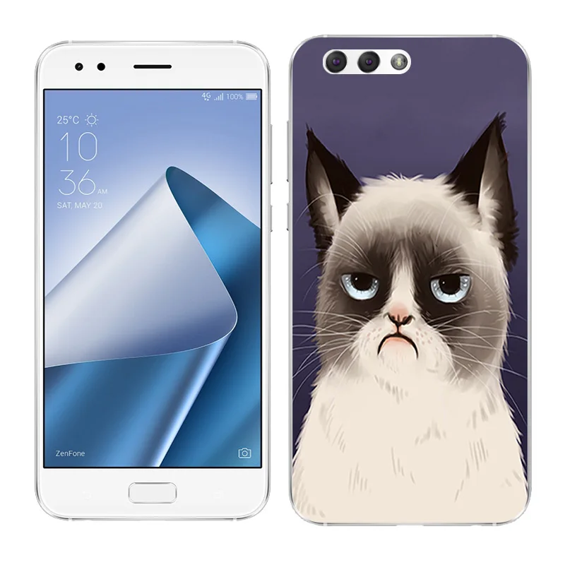 Чехлы для телефонов Asus Zenfone 4 ZE554KL, чехол с пейзажным рисунком, 5,5 дюйма, силиконовый чехол Для Zenfone 4 ze554kl для 4 ZE554KL, мягкий ТПУ