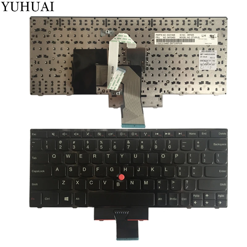 

Новая клавиатура US для LENOVO IBM E120 E125 X125 X121E X130E E220S S220 клавиатура US для ноутбука 04Y0453