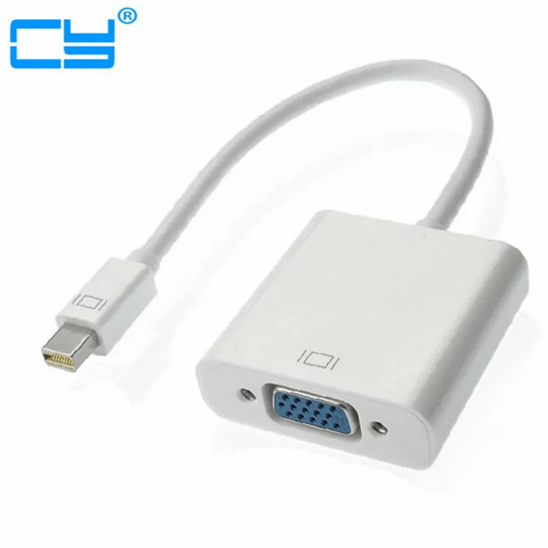 Mini DisplayPort Display Port DP To VGA адаптер кабель для Apple MacBook Air Pro iMac Белый|dp to vga adapter|dp vgaadapter