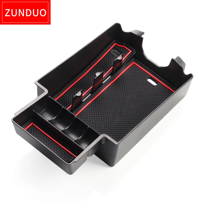 Car central console armrest box For Benz A45 GLA CLA A B Interior Accessories Stowing Tidying red Container Organizers | Автомобили и