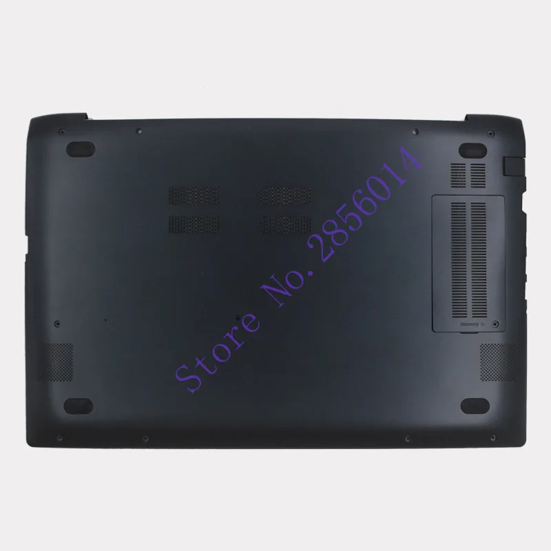Чехол для задней части корпуса для SAMSUNG NP880Z5E 870Z5E 770Z5E 780Z5E ноутбук Нижняя крышка корпуса BA75-04323A/BA75-04323B - Цвет: black