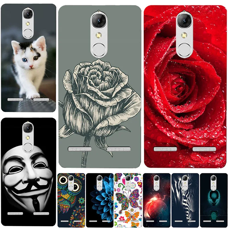 June New Cute Cat For Lenovo K6 K 6 5.0&quot K33a48 K33 a48 b36 K33b36 Phone case Plastic Back Cover Bags Case | Мобильные телефоны