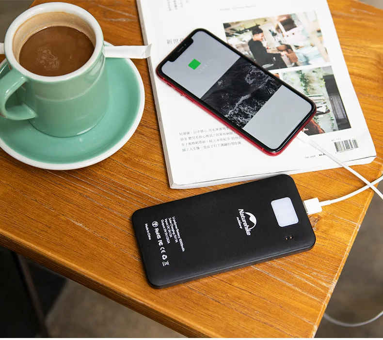 Naturehike 10000 mAh наружная Быстрая зарядка Солнечная Мобильная мощность большой емкости походный портативный складной солнечное зарядное устройство для сотового телефона