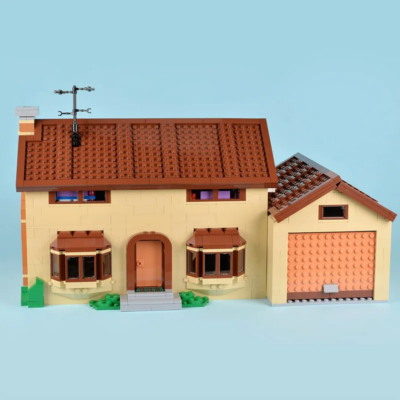 16005 The Simpsons Bart Homer 16004 Kwik E Mart строительные блоки совместимые с 71016 71006 для мальчиков