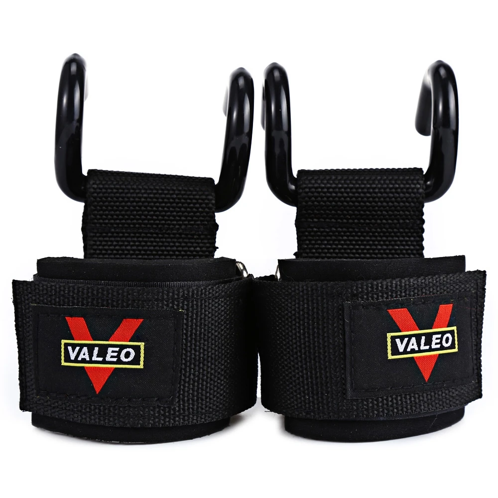 1 пара Сталь Тяжёлая атлетика Training Мощность застежками ручка крюк Фитнес